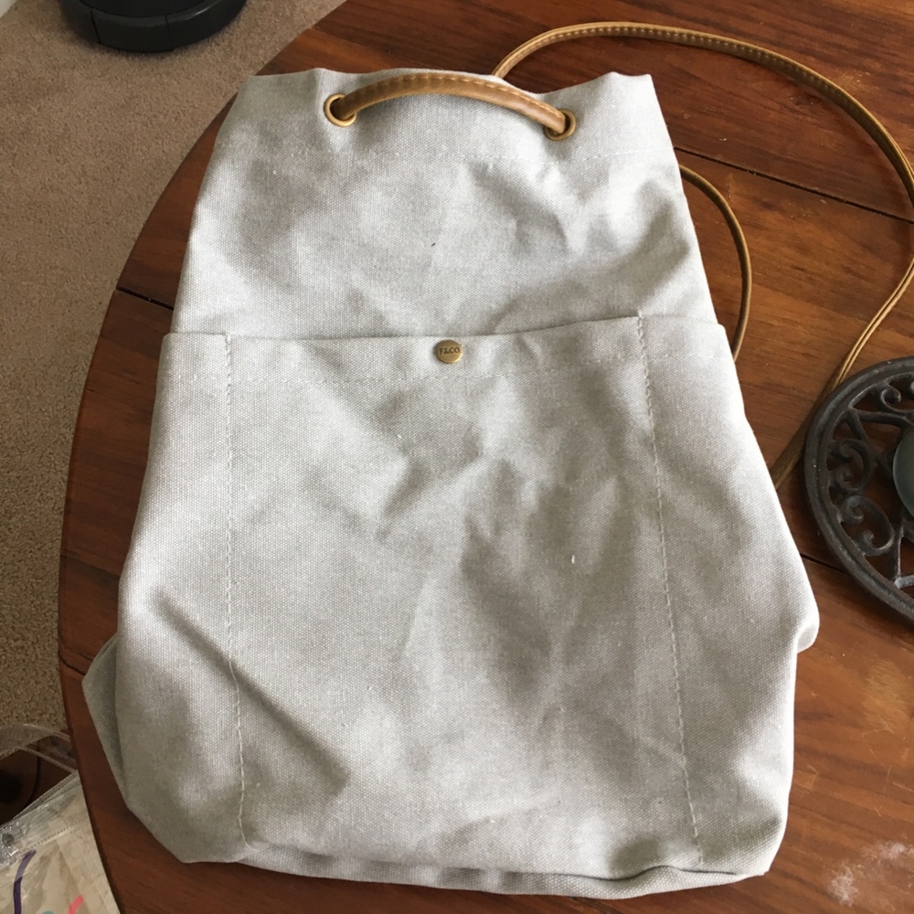 Canvas Convertible Tote
